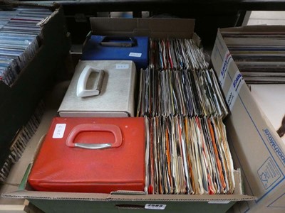 Lot 2583 - Single box of 7" singles