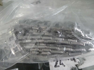 Lot 2600 - FCUK stainless steel watch straps (29 in total)