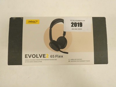 Lot 2019 - Jabra Evolve2 65 Flex headphones