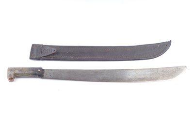 Lot 1495 - Collins & Co. machete 21 ins blade, No.128...