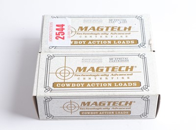 Lot 2544 - (S1) 30 x .45 Colt Magtech Cowboy Action Load...
