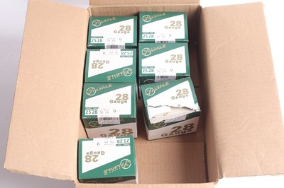 Lot 2075 - (S2) 175 x 28 bore Lyalvale No.9 shot cartridges
