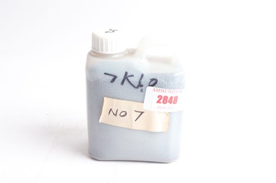 Lot 2848 - Tub of No.7 lead shot (approx. 7kg)