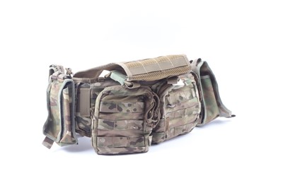 Lot 1263 - Set of MTP webbing to include belt, yolk, 2 x...