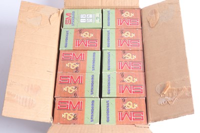 Lot 2078 - (S2) 250 x 16 bore SMI 28gr cartridges