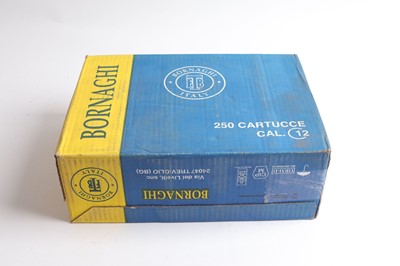 Lot 2079 - (S2) 250 x 12 bore Bornaghi 35gr cartridges