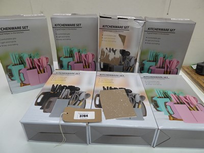 Lot 3784 - 7 Kitchenware utensil sets