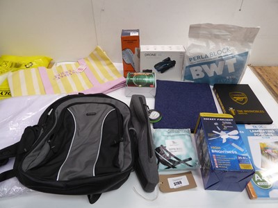 Lot 3799 - Drone X6 folding model, Water softener block...