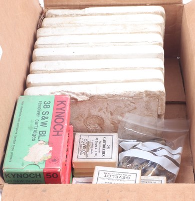 Lot 1146 - Box of assorted blank cartridges inc. .22, .32,...