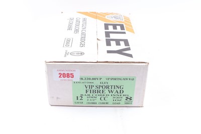 Lot 2085 - (S2) 250 x 12 bore Eley VIP 28gr No.8 shot...