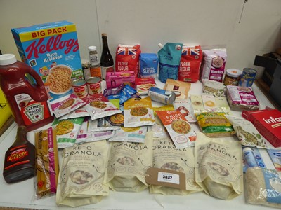 Lot 3832 - Tomato Ketchup, Rice Krispies, Olive oil,...
