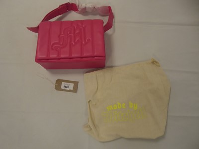 Lot 3924 - Made by Mitchell handbag in bright pink with...