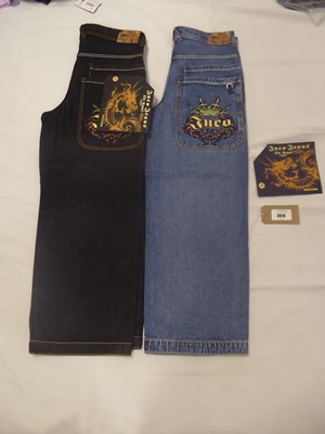 Lot 3928 - 2x Pairs of JNCO Los Angeles jeans
