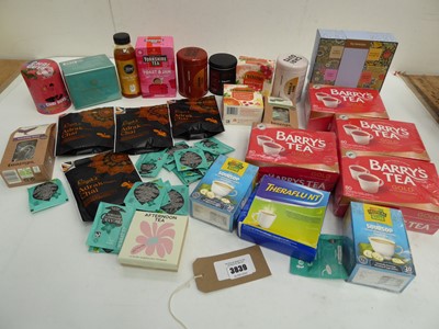 Lot 3839 - Selection of loose leaf tea and tea bags...