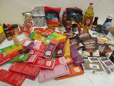 Lot 3840 - Rapeseed oil, honey, condensed milk, olive oil,...