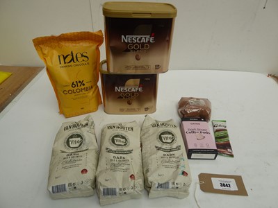 Lot 3842 - Nescafe gold instant coffee, Notes drinking...