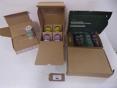 Lot 1006 - 2x Mancave & 2x Kankan cosmetic gift sets