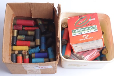 Lot 2095 - (S2) Box of assorted calibre shotgun...
