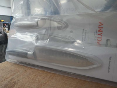 Lot 3140 - Le Creuset foil cutter, John Lewis 18cm...