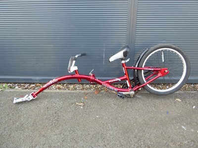 Lot 4023 - Pro Pilot Weeride aluminium red children's...
