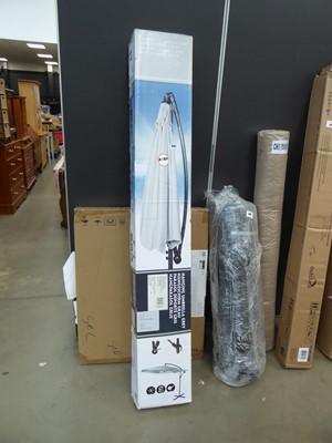 Lot 4061 - Hanging grey garden umbrella