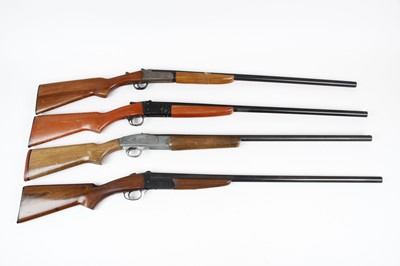 Lot 1960 - (S2) Four Single Barrel Shotguns comprising:-...