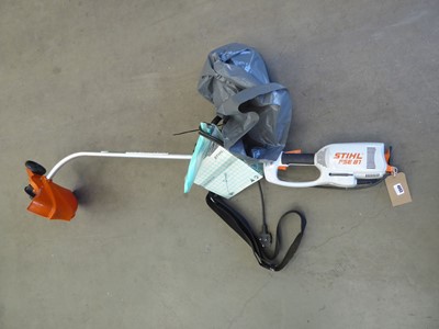 Lot 4093 - Stihl FCE81 240v bent arm strimmer with...