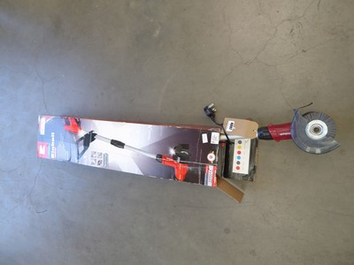 Lot 4097 - Einhell cordless patio brush with battery and...