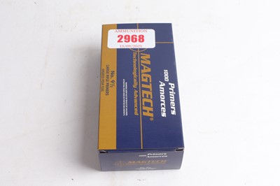 Lot 2968 - (S1) 1000 x Magtech No.9½ Large Rifle primers