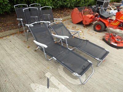 Lot 4179 - 6 piece garden set to consist of 4...