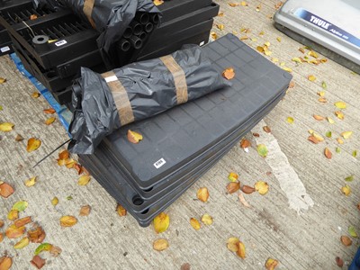 Lot 4186 - Unbranded plastic storage rack