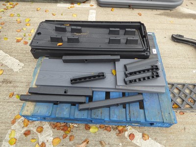 Lot 4187 - Pallet containing a quantity of storage box parts