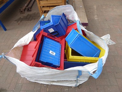 Lot 4203 - Dumpy bag containing a quantity of plastic Lin...