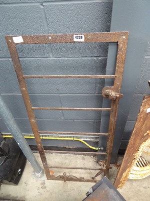 Lot 4239 - Iron window frame