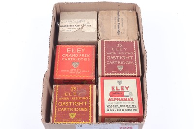 Lot 2226 - (S2) 150 x Eley 12 bore cartridges, boxed inc....