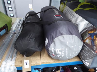 Lot 4258 - Berghaus air single self-inflating mattress...