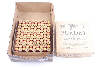Lot 2233 - (S2) 100 x 12 bore Purdey's Large Cap No.6...