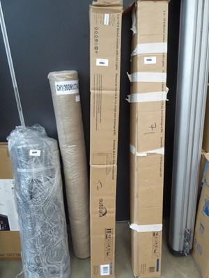 Lot 4065 - 10ft market umbrella with LED lights