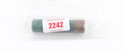 Lot 2242 - (S2) Holland & Holland 2 bore cartridge