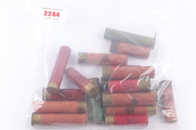Lot 2244 - (S2) 16 x 8 bore cartridges, loose, plus 2 x 8...