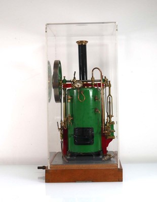 Lot 261 - A French single cylinder vertical stationary...