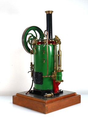 Lot 261 - A French single cylinder vertical stationary...