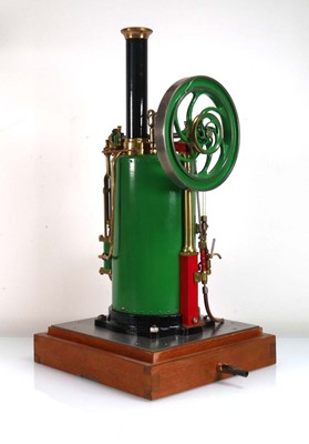 Lot 261 - A French single cylinder vertical stationary...
