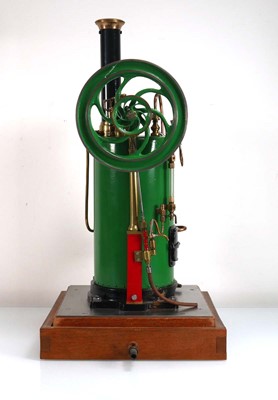 Lot 261 - A French single cylinder vertical stationary...