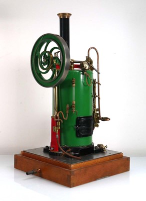Lot 261 - A French single cylinder vertical stationary...