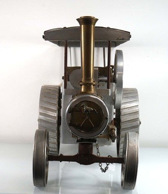 Lot 262 - A 2" scale aluminium scratch built model...