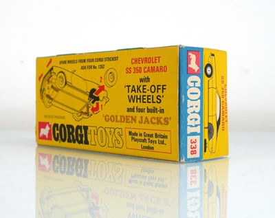 Lot 267 - A Corgi 338 Chevrolet SS 350 Camaro, boxed