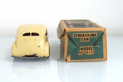 Lot 268 - A Mettoy 810 clockwork streamline car, boxed