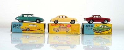 Lot 269 - Three diecast models: Corgi 222 Renault...