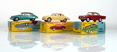Lot 269 - Three diecast models: Corgi 222 Renault...